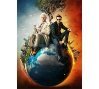 WDZFF Jigsaw 1000 Pieces - Lrregular Art Picture - Classic Movies Omens Posters - Family Stress Reduction Toys - Adults Challenge Games - Wall Art Decoration - Jx225Zp