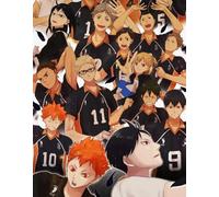 WDZFF Jigsaw 1000 Pieces - Lrregular Art Picture - Japanese Animes Classic Haikyuu!! Posters - Family Fun Difficult Challenge Toys - Adult Personalised Toys Gifts - Jx208Zp