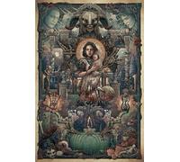 WDZFF Jigsaw 1000 Pieces - Lrregular Art Picture - Jigsaws - Classics Film Pan'S Labyrinths Posters - Adult Family Puzzle Challenge Toy - Elderly Memory Game - Wall Art Gifts - Jx431Zp
