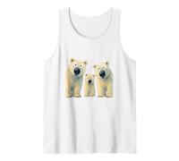We 3 Polar Bears Tank Top