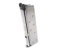 WE Airsoft Magazine Green Gas Type Chrome M1911 15rd