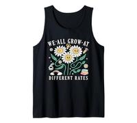 We All Grow at Different Rates Back to School Teacher Gifts Tank Top