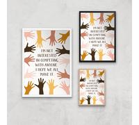 We All Make It Giclée Art Print - A3 - Print Only