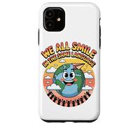 We All Smile In The Same Language Multilingual Teacher Case for iPhone 11