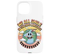 We All Smile In The Same Language Multilingual Teacher Case for iPhone 15