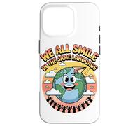 We All Smile In The Same Language Multilingual Teacher Case for iPhone 16 Pro