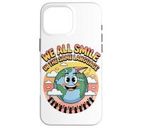 We All Smile In The Same Language Multilingual Teacher Case for iPhone 16 Pro Max