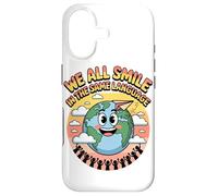 We All Smile In The Same Language Multilingual Teacher Case for iPhone 17