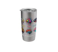 We All Think Differently Neurodiversity Autism Mental Health Stainless Steel Insulated Tumbler