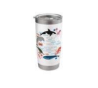 We All Thrive Under Different Conditions Sea Animal Lovers Stainless Steel Insulated Tumbler