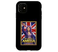 We Are All Amelia Vintage Union Jack British UK England Case for iPhone 11