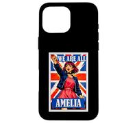 We Are All Amelia Vintage Union Jack British UK England Case for iPhone 16 Pro Max