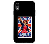 We Are All Amelia Vintage Union Jack British UK England Case for iPhone XR