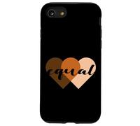 We Are All Equal One People One Heart, Equality Unity Hearts Case for iPhone SE (2020) / 7/8