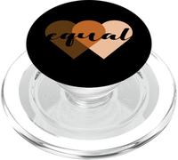 We Are All Equal One People One Heart, Equality Unity Hearts PopSockets PopGrip for MagSafe