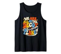 We are All On The Decoy Plane Retro Tank Top