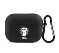 We Are All One People Earbuds Case Suitable for AirPods Pro Black