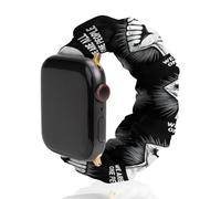 We Are All One People Printed Scrunchie Watch Band Compatible with IWatch Soft Elastic Replacement Straps