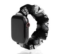 We Are All One People Printed Scrunchie Watch Band Compatible with IWatch Soft Elastic Replacement Straps