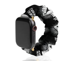 We Are All One People Printed Scrunchie Watch Band Compatible with IWatch Soft Elastic Replacement Straps
