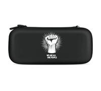 We are All One People Printed Slim Carrying Case for Switch Hard Portable Protective Cover for Game Card