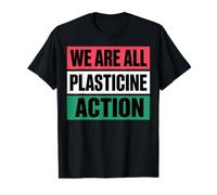 We are All Plasticine Action Value Graphic T-Shirt, Men, Black, L