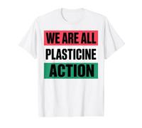 We are All Plasticine Action Value Graphic T-Shirt, Men, White, M