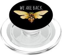 We Are Back Cicada Watercolor Summer 2025 Swarm Cicadas Art PopSockets PopGrip for MagSafe