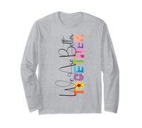 We are Better Together Colorful Artistic Style Matching Long Sleeve T-Shirt