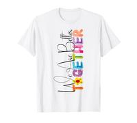 We are Better Together Colorful Artistic Style Matching T-Shirt