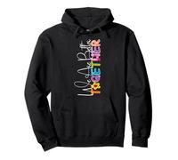 We Are Better Together Colorful Artistic Style Pullover Hoodie