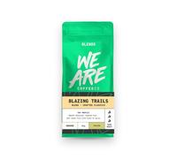 We Are Coffee Co Blazing Trails Dark Roast Ground Coffee for Cafetiere, 1kg, Bold and Strong Crafted Blend, Small Batch Roasted in Glasgow