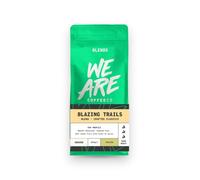 We Are Coffee Co Blazing Trails Dark Roast Ground Coffee for Espresso, 227g, Bold and Strong Crafted Blend, Small Batch Roasted in Glasgow