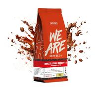 We Are Coffee Co - Brazilian Biscotti Flavour Infused Ground Coffee | Single Origin Arabica | Omni Grind 1kg | Medium Roast | Flavoured | Freshly Roasted in the UK