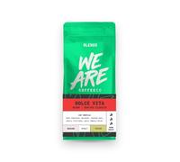 We Are Coffee Co Dolce Vita Dark Roast Ground Coffee for Cafetiere, 227g, Rich and Smooth Crafted Blend, Small Batch Roasted in Glasgow