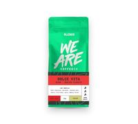 We Are Coffee Co Dolce Vita Dark Roast Whole Bean Coffee, 1kg, Rich and Smooth Crafted Blend, Small Batch Roasted in Glasgow