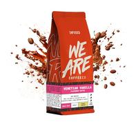 We Are Coffee Co Venetian Vanilla Flavoured Coffee Beans, Whole Bean 227g, Dark Roast, Natural Flavour Infusion, Roasted in Glasgow