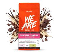 We Are Coffee Co Venetian Vanilla Flavoured Ground Coffee, Omni Grind 227g, Dark Roast, Natural Flavour Infusion, Roasted in Glasgow
