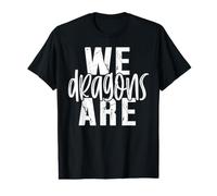 We are Dragons School Spirit Girly Team Mascot Game Night Value Graphic T-Shirt