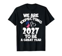 We are Expecting 2027 to Be Great Year Countdown Baby Reveal T-Shirt