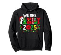 We Are Family 2025 Christmas Santa Elf Pajamas Matching Xmas Pullover Hoodie