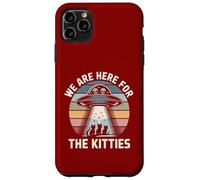 We Are Here For The Kitties UFO Cat Case for iPhone 11 Pro Max