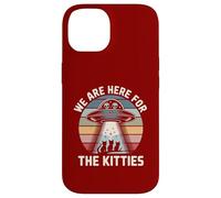 We Are Here For The Kitties UFO Cat Case for iPhone 14