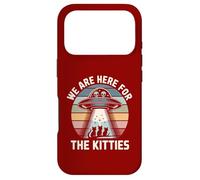 We Are Here For The Kitties UFO Cat Case for iPhone 17 Pro