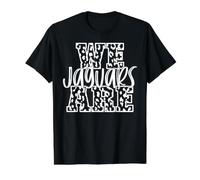 We are Jaguars School Spirit Girly Team Mascot Game Night Value Graphic T-Shirt, Men, Black, L