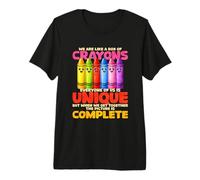 We are Like A Box of Crayons Premium T-Shirt