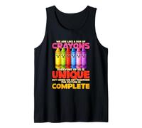 We are Like A Box of Crayons Tank Top