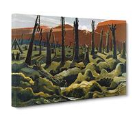 We Are Making A New World By Paul Nash Canvas Print | Gallery Wrapped 30mm Frame Wall Art | 20x14 inches | Ready to Hang | Classic Picture | Living Room Bedroom Lounge Office