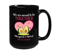 We are Meant to Be Toghter Coffee Mug Ceramic Travel Mug Durable Tea Cup Novelty Gift Foe Sister Mom Office 330Ml