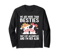 We Are More Than Besties Accomplice Alibi Long Sleeve T-Shirt